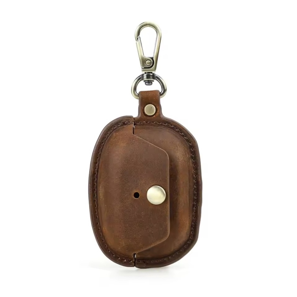 Leather Case for Sony WF-1000XM5 Earbuds - Shockproof Durable Stylish with Clip